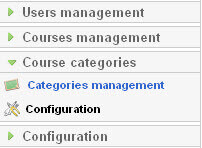 course categories joomlms