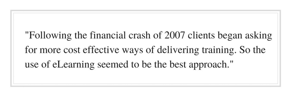 Following the financial crash of 2007